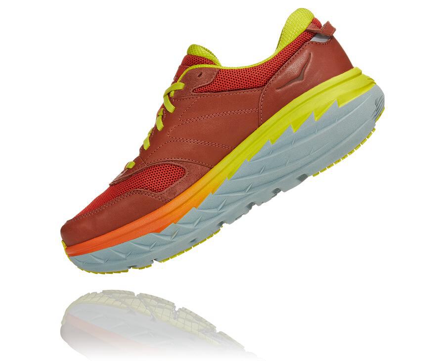 Hoka One One Bondi L Löparskor Dam - Röda - ZMODP-5092